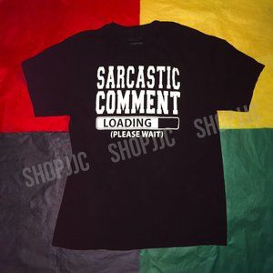 SOLD- Funny Statement T-shirt (Mens- Large)